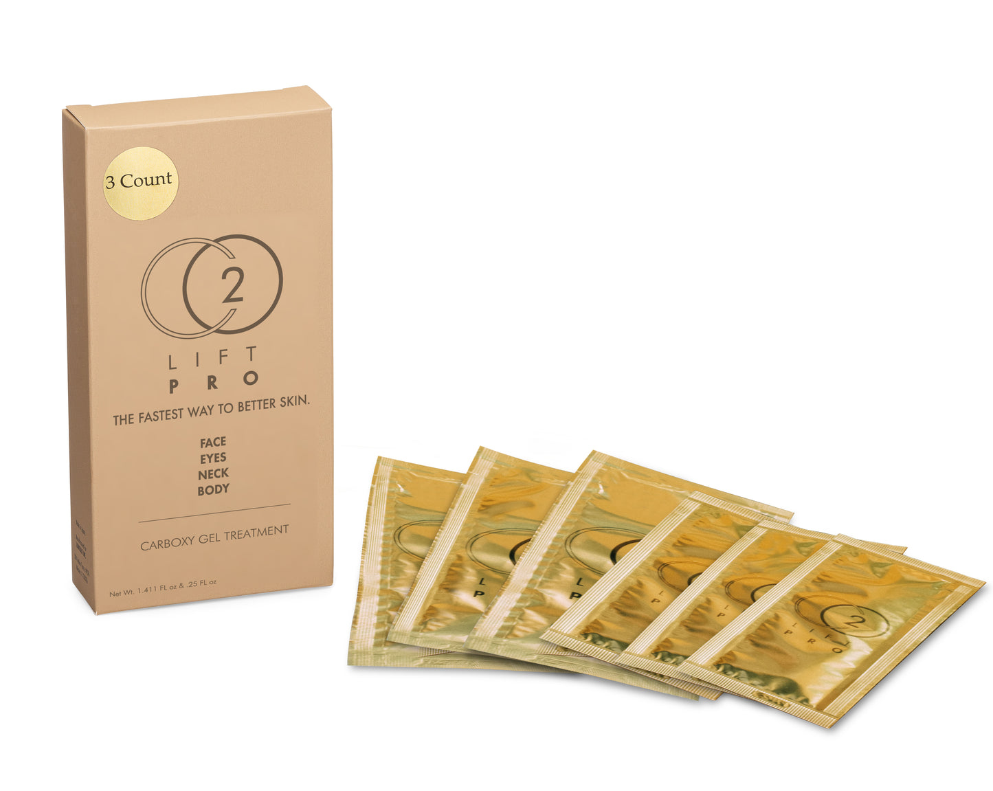 CO2 Lift Pro Carboxy Gel 3 applications